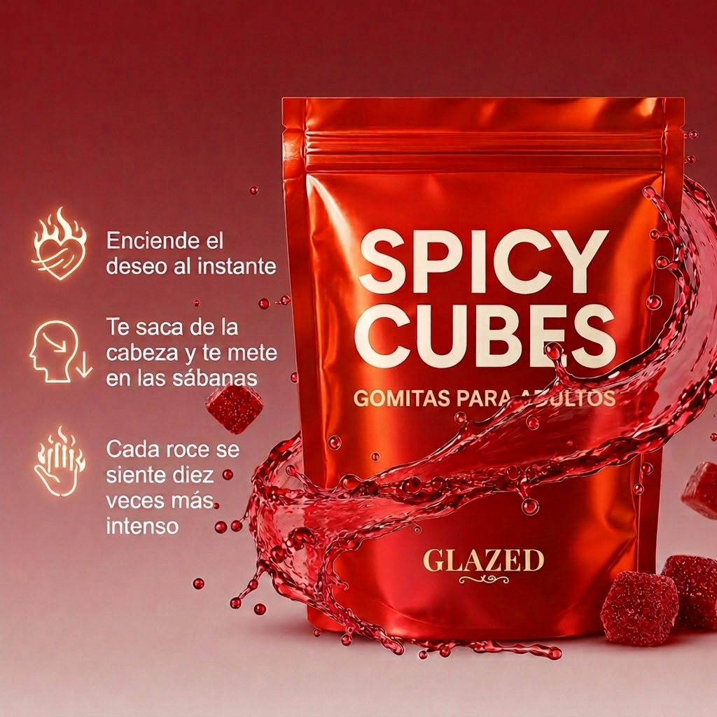 GLAZED - Spicy Cubes — Gomitas para Adultos